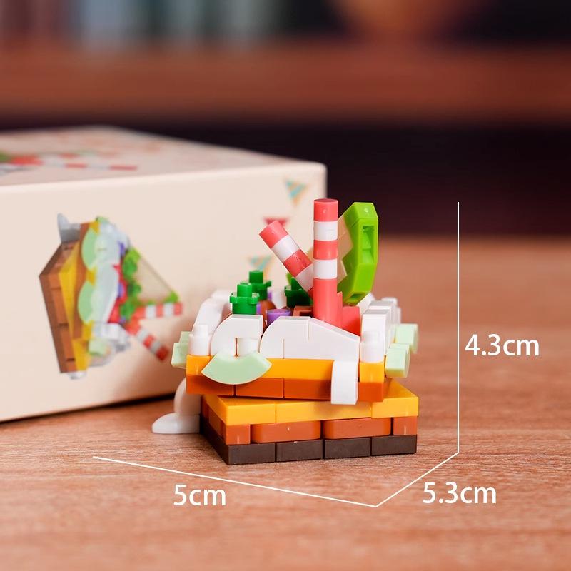 

Compatible Micro Block Dream Shop Puzzle - Educational Building Set for Kids