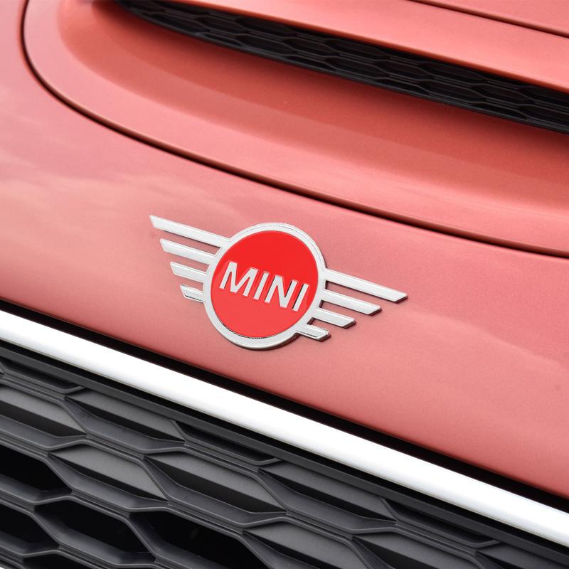 11,6 cm 14,5 cm Logo na přední kapotu auta Zadní emblém na kufr Samolepka Příslušenství Pro Mini Cooper R55 R56 R57 R58 R59 F54 F55 F56 F60