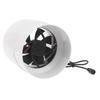 Inline Duct Fan Air Ventilator Pipe Ventilation Exhaust Fan Adjustable Extractor Bathroom Toilet Wall Fan Booster