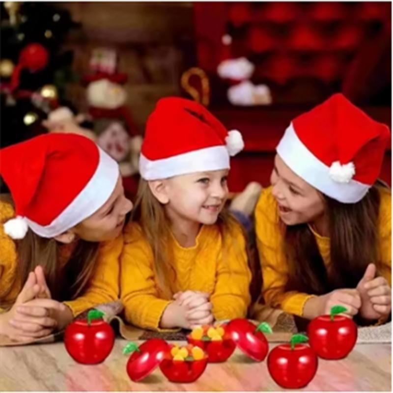 Hochzeitsdeko Weihnachtsfeiertag Süßigkeitenboxen Strumpffüller Glas Büro Schreibtisch Behälter Partyzubehör Geschenkboxen