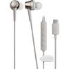 Audio-Technica ATH-CKD7NC BGD Earphones, Wired, Type-C, Noise-Canceling, Cable Length: 1.2 m, Rem...
