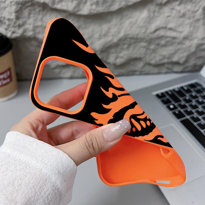 Kožené pouzdro s motýlím vzorem a texturou pro iPhone 16 Pro 15 14 13 12 Pro Max, nárazuvzdorné, matné, tenké, jednobarevné, TPU, měkké, proti pádům