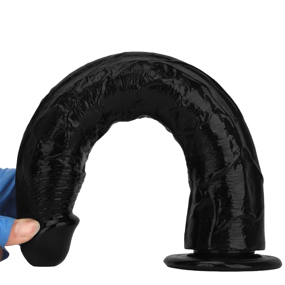 PVC Anal Plug Dildo Women's Masturbator Sex Toy Huge Dildo Fisting Strap on Penis Big Dick