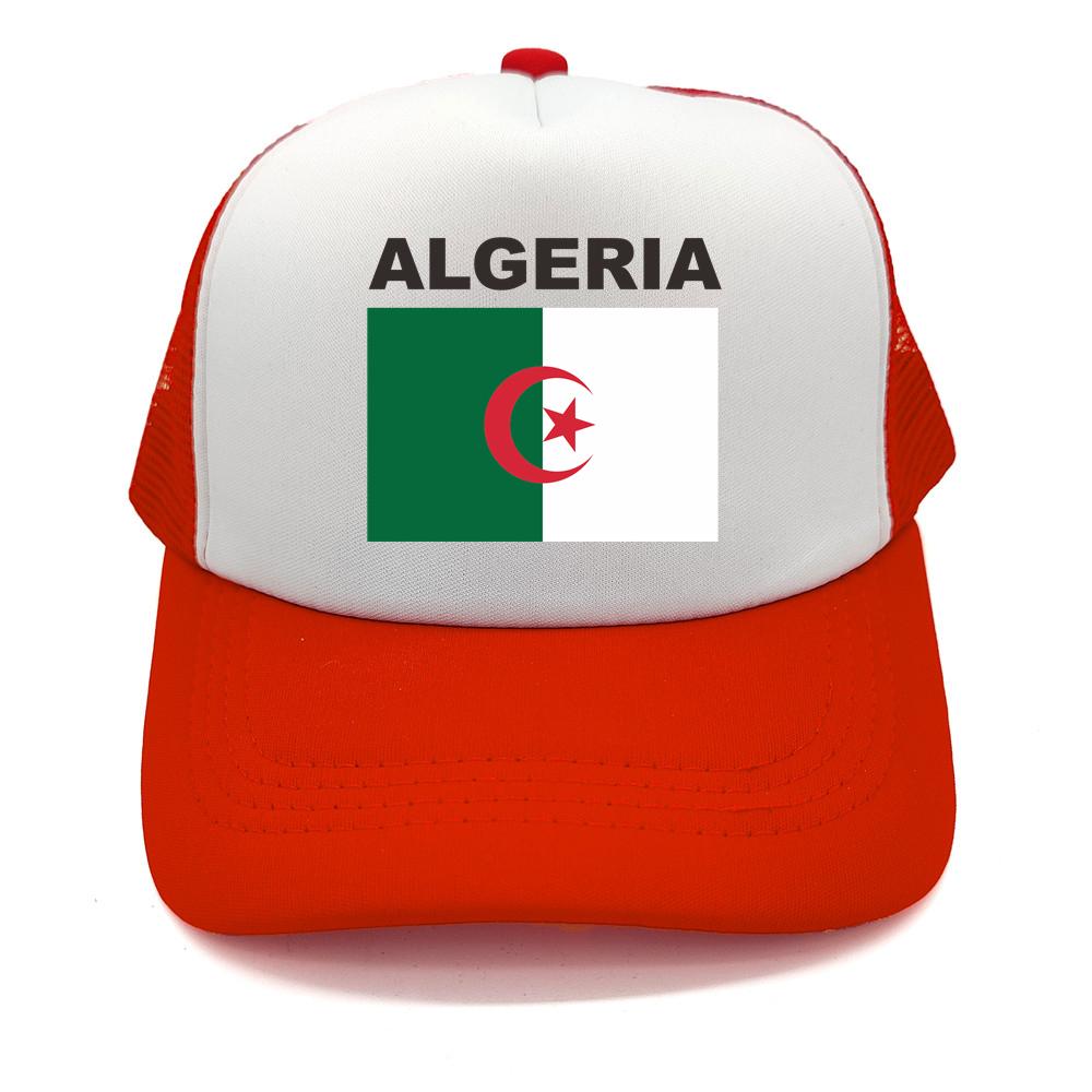 Cool Algeria Trucker Șapcă unisex Algeria Flag Pălărie Șapcă de baseball Șapci unisex plasă plasă