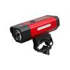 Bicycle Aluminum Alloy Headlights with 800 Lumens, Large Capacity, Strong Light, Long-distance Outdoor Cycling Lights, and Red and Blue Warning Lights