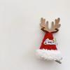 Side Clip Elk Plush Headwear Korean Barrettes Christmas Hairpins Women Hair Clips Duckbill Clips