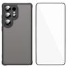 For Samsung Galaxy S24 Ultra Case with Screen Film WANLONFENG FD Series Skin Touch TPU PC Phone Back Cover
