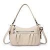 Stylish PU Shoulder Bag for Women Fashionable Crossbody Bag with Multiple Pockets Daily Use Tote Bag