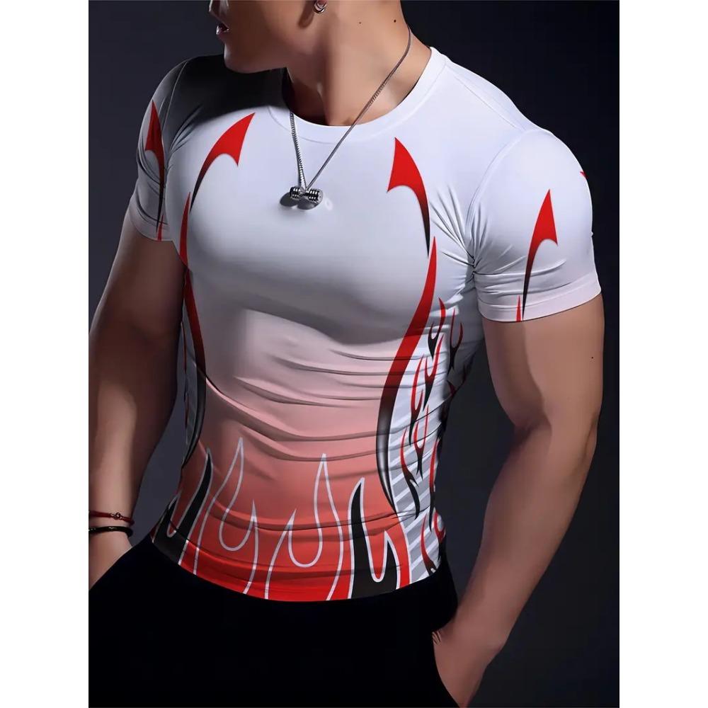 

Daily Sports Sweat Absorbent Men s Round Neck Short Sleeve Urban Street Trend Men s Shirt Simple Letter Printed Men s T-shirt 6XL