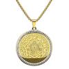 1Pc Stainless Steel Necklace Jewelry Seven Archangels Magic Array Round Brand Pendant DIY Accessories
