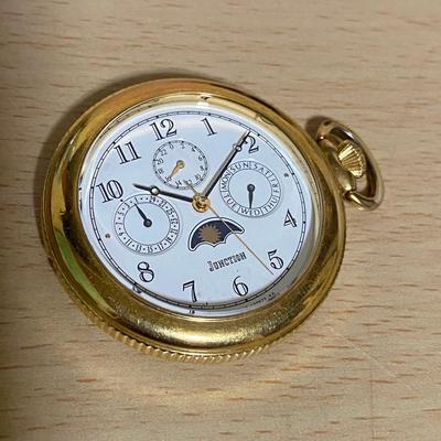 Used CITIZEN JUNCTION Pocket Watch Gold