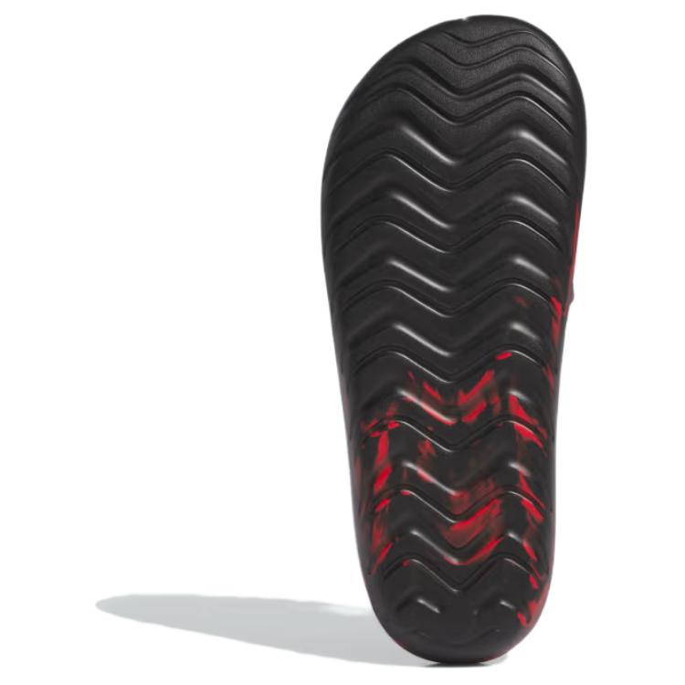 Patrick Mahomes X Adidas Adicane Slide Black Collegiate Red Unisex Sneakers Core-Black Team-Collegiate-Red Bright-Red JH6548