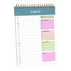 Twin Wire Binding Planner Notebook 104 Pages 5.5x8.66Inch Portable Journal Daily Planner Writing Notepads For Planning