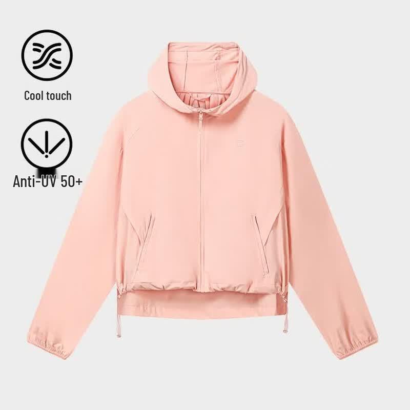 FILA Women's 2026 Fall Hooded Sun Protection Woven Jacket