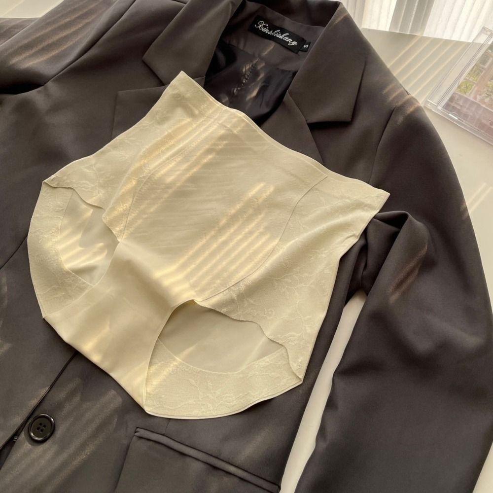 Lace Mesh Shapewear for Women High Waist Seamless Briefs Thin Tummy Control Underwear  Women