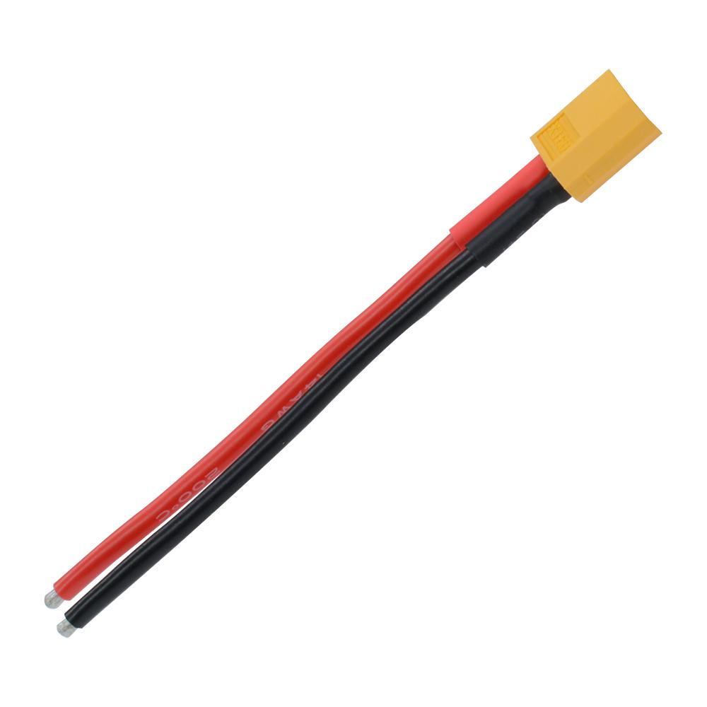 XT60 Female Male Connector with 10CM 14AWG Silicon Wire for RC Lipo Battery Cable Drone Car BoatController DC 500V