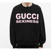 GUCCI Sweatshirts Men's Black Crew Neck Moderate 563972-XJCK2-1024