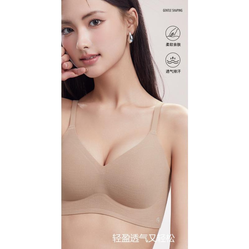 Women S Seamless Wireless Push Up Bra Thin Breathable Summer Underwear