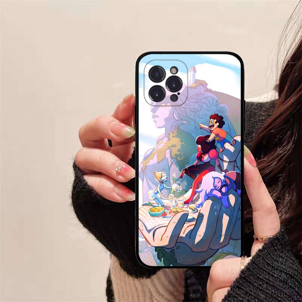 Classic Animation S-Steven U-Universe Phone Case For IPhone 16 15 14 13 12 Mini 11 Pro XS Max X XR SE 6 7 8 Plus Soft