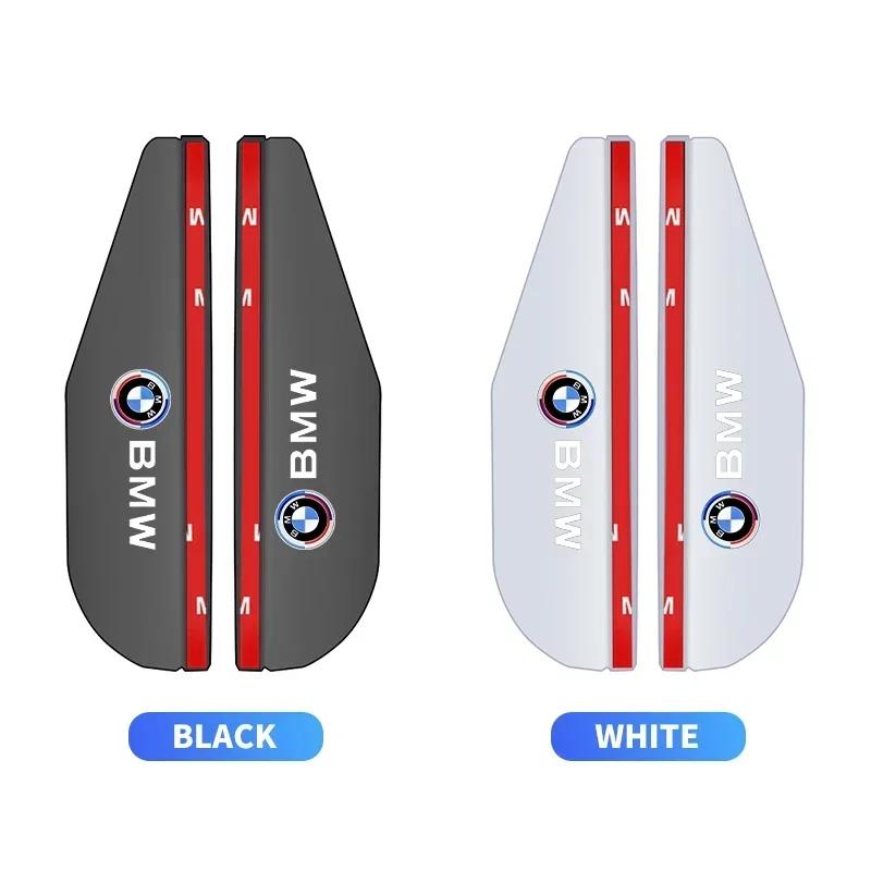 New Hots E60 50 Anniversary Car Rearview Mirror Rain Eyebrow Protector Rain Sticker For BMW M E46 E90 E60 F30 F10 E39 E36 G20 G