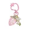 New Strawberries Keychain Bag Charm Purse Pendant Fashion Car Strawberries Accessories Key Chian Gifts for Women Christmas Gifts