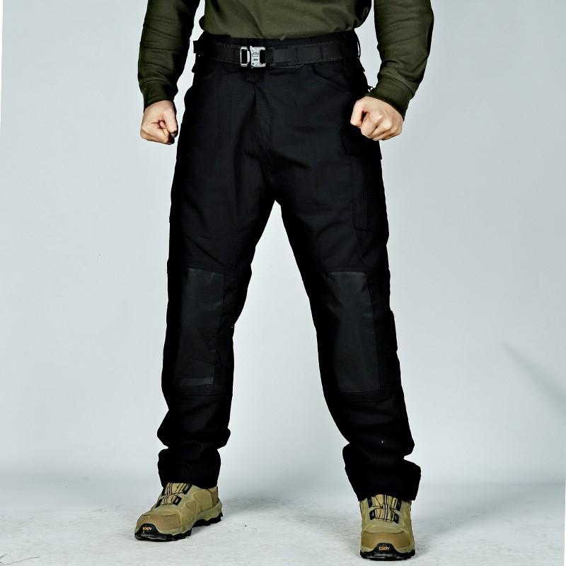 2022 Men's Wear-Resistant Striker Plaid Tactical Work Pants - 65/35 Blend