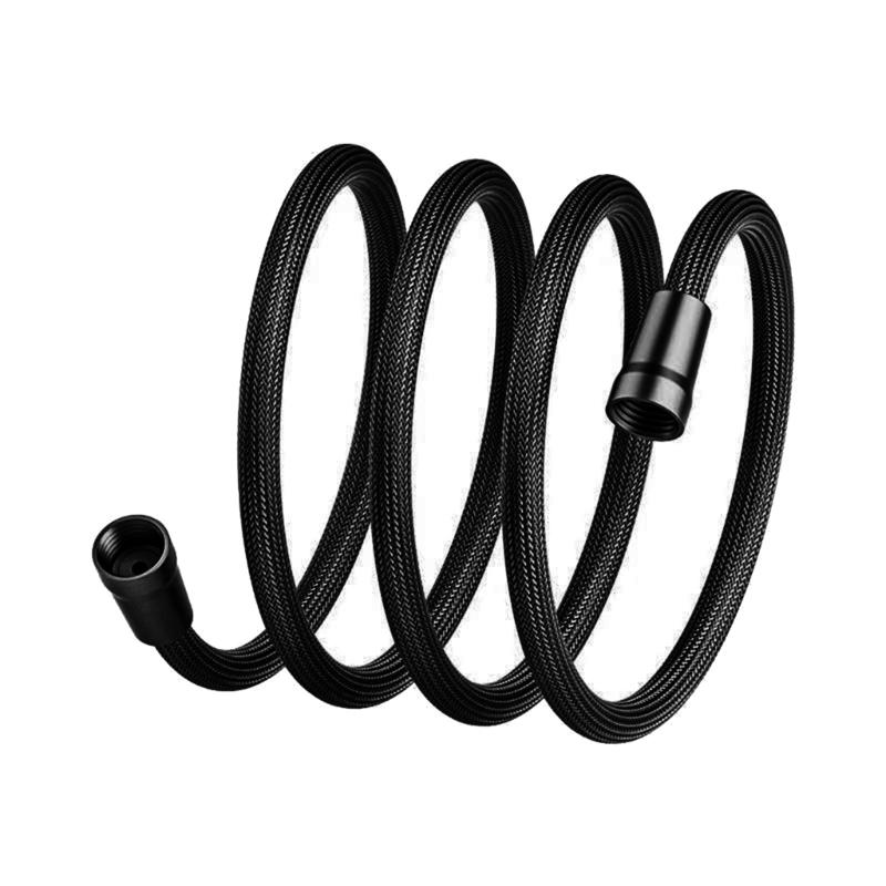 2M Toilettenschläuche Aufsatz Entwirrt Designs Toilettenschläuche Flexible Duschschläuche für Badezimmer Duschkopf Ersatz