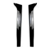 Rear Window Spoiler For Volkswagen VW Touran 2016- Side Splitter Canard Wing Trim Deflector Cover Sticker Car Accessories