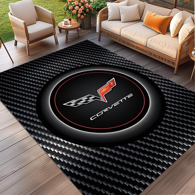 Sports car Print Rug, Washable Floor Carpet, For Entryway Dorm Laundry Room Office Study, Home Decor Birthday Christmas Gift