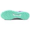 Li-Ning Comfortable Trendy TF (Rubber Studs) Artificial Turf Non-Slip Wear-Resistant Soccer Shoes Men Soccer Shoes Blue White Purple ASFU061-1
