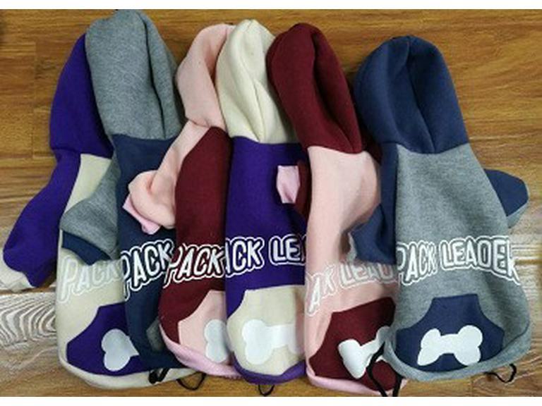 Arctic Velvet Leopardenmuster Haustierkleidung für Katzen & Hunde: Verdicktes Herbst-/Winter-Outfit für Schnauzer & Corgis