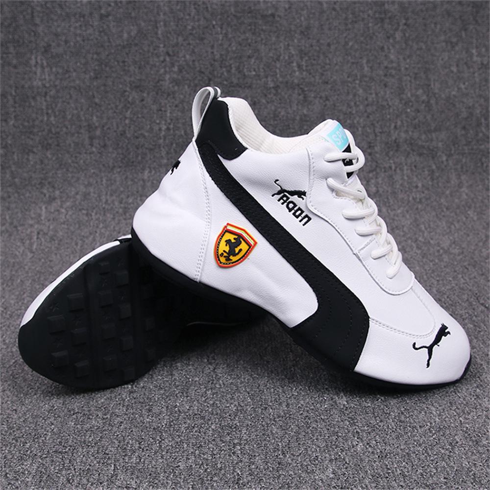 Spring and Autumn New Men's Sneakers Couple's Little White Shoes Comfortable Versatile Lace-up Breathable Sports Casual Shoes Flat Heel