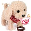 Remote Electronic Plush Dog Interactive Plush Dog Toy With Remote Control Realistic Barking Movement For Kids Playtimes