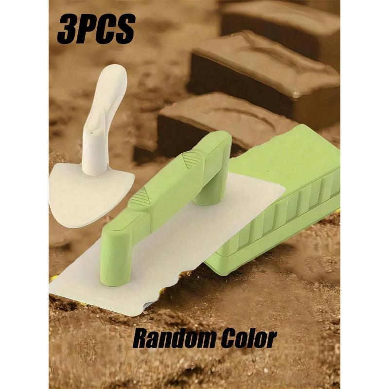 

3Pcs Shovel Sandbox Castle Building Sand Brick Walls Molds Tools Children Beach Toys Outdoor Snow Play Games Kids Sands Toy