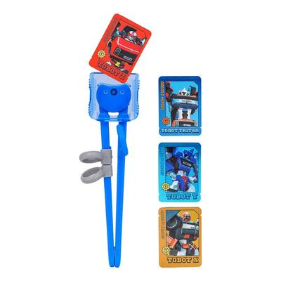 Lilpang Tobot Card Change Chopsticks Step 1 Quattro + 4 Card Sets, Mixed Colors, 1 Set