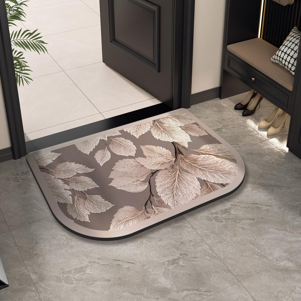 Luxury Entrance Doormat Welcome Home Door Mat Outdoor Front Room Rugs Foot Mat Hallway Carpet Floor Bath Mats Washable
