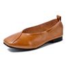 Fashion AIYUQI Flat Shoes  2025 New Autumn Genuine Leather Women Flat Shoes Onon-slip Plus Size 35-43 Women Casual Shoes