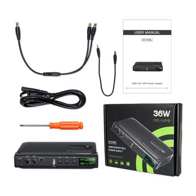 36W UPS Uninterruptible Power Supply with LED Display Multi Voltage Interfaces Seamless Switching for Continuous Power