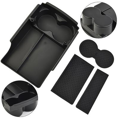 For Tesla MODEL X-MODEL S Car Center Console Tray Armrest Box Storage Organizer