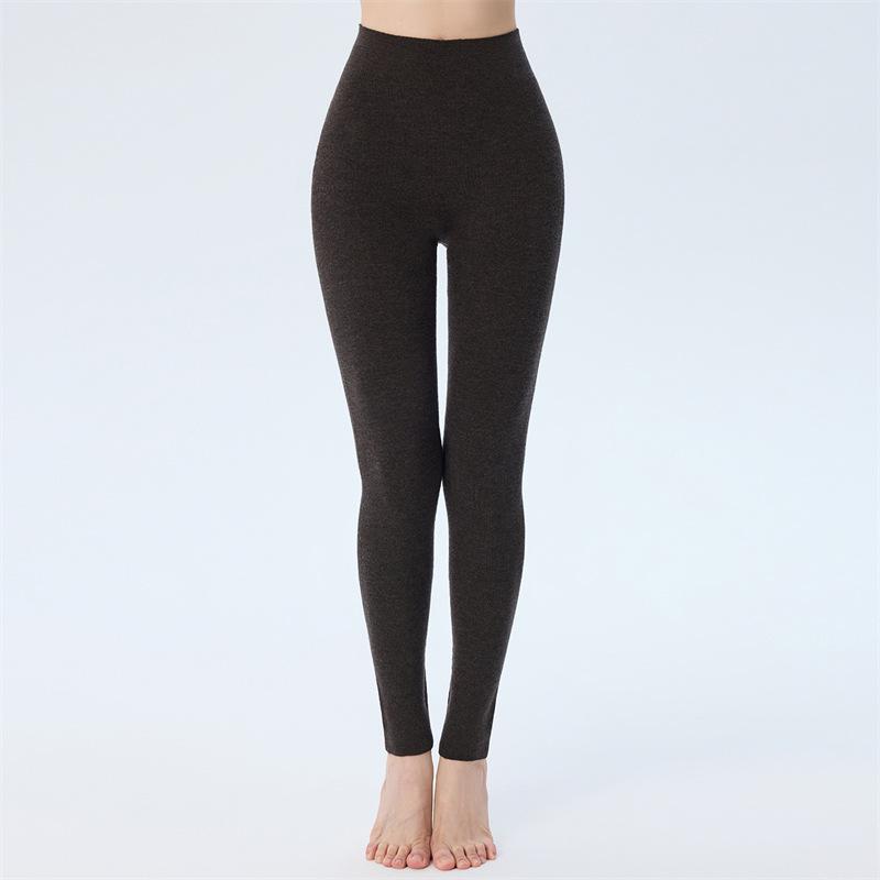 

2026 Women s High Waist Yangzi Gauze Fine Wool Pants - 100% Pure Wool, Tummy Control, Butt Lifting, Warm Base Layer. XL
