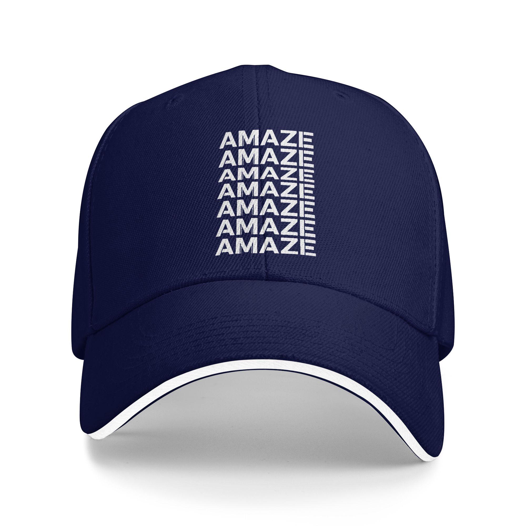 

Spring Casual Baseball Cap Project Hail Mary AMAZE White Tennis Skate Trucker Hat For Men Breathable Fashion Baseball Caps As Picture