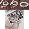 Elegant Pearl Waist Chain For Women With Adjustable Elastic Belt For Summer Fashion Accessory