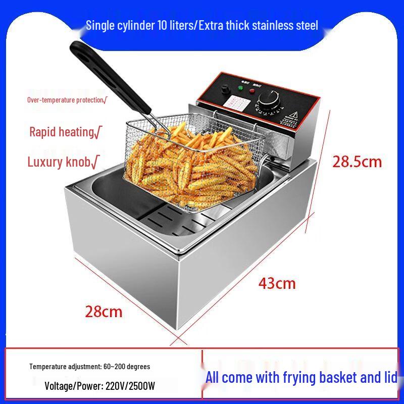 Jiakangming Commercial Electric Deep Fryer