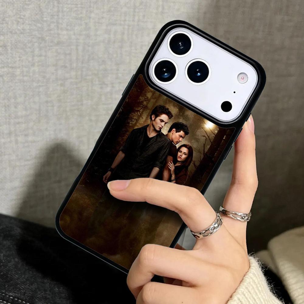 Capa Hülle für iPhone 17 Air 16 Pro Max 15 Plus 11 13 Mini 14 12 Rückseite Handyhülle Die Twilight Saga Biss weich