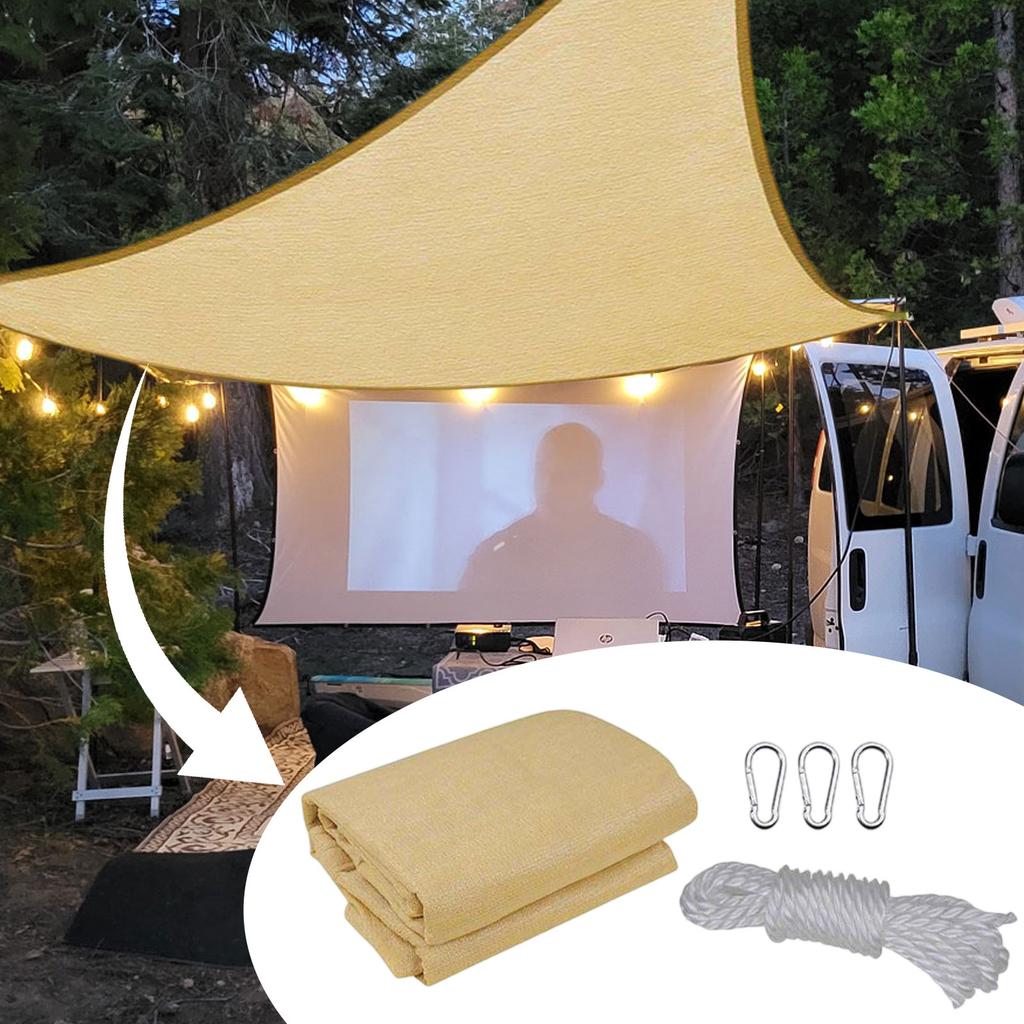 Sunshade , Sand Color, Sunshade UV , Suitable For Patio, Backyard, Garden, , Outdoor Facilities And Events
