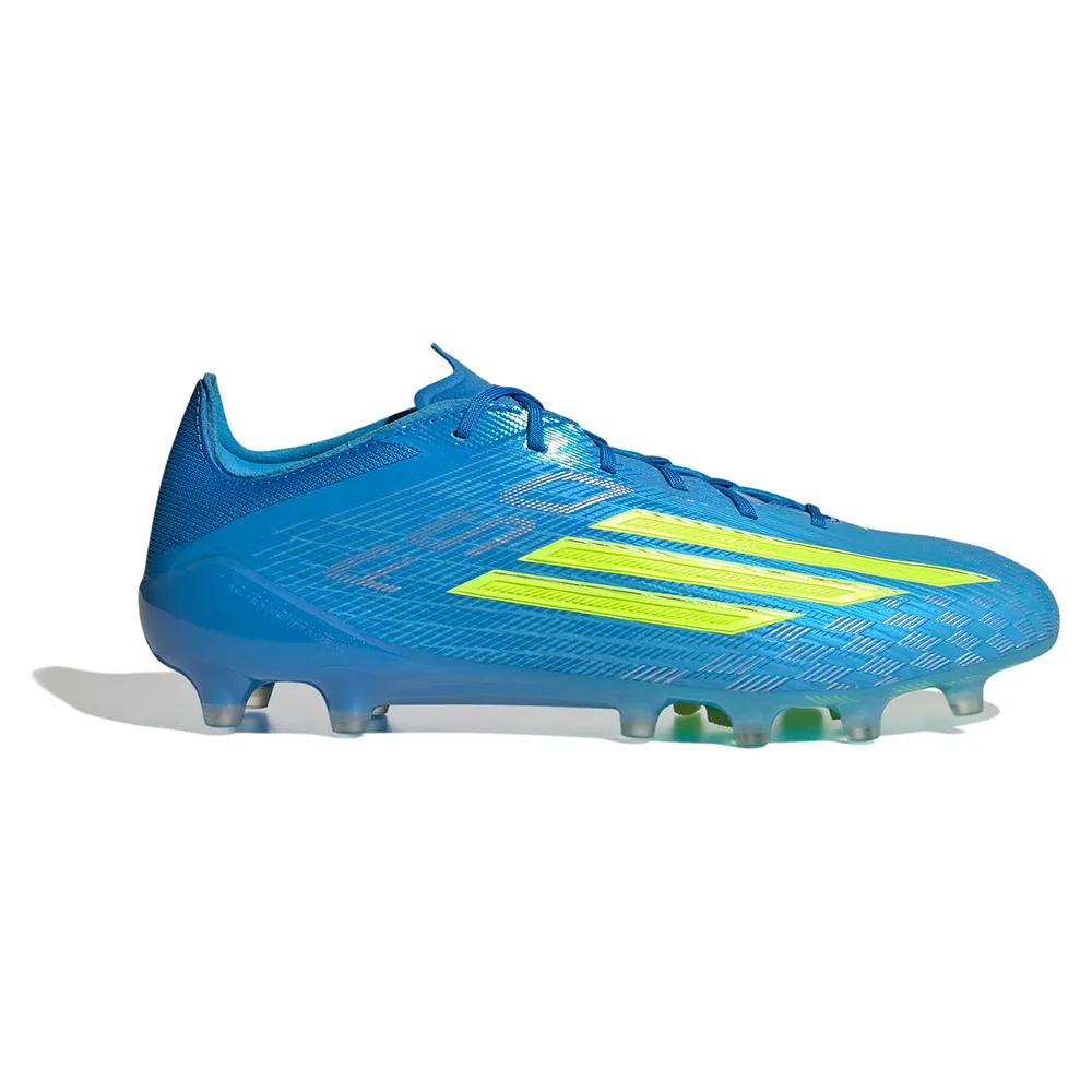 Adidas f50 elite ag soccer shoes Blue/Yellow