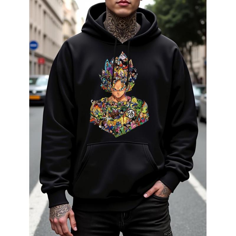 Special Price Basic Hooded Sweatshirt Solid Color Pullover Hoodie S чёрный