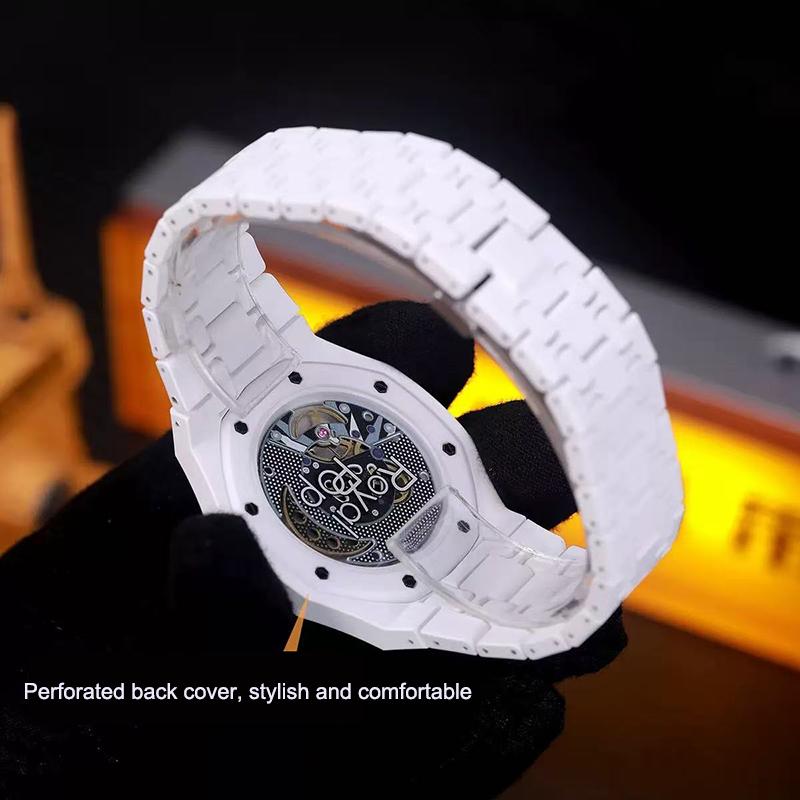 Advanced Diamond Style Zinc Alloy Metal Case Strap Modification Kit For AP X Swatch Royal Pop Changer To Wristwatch
