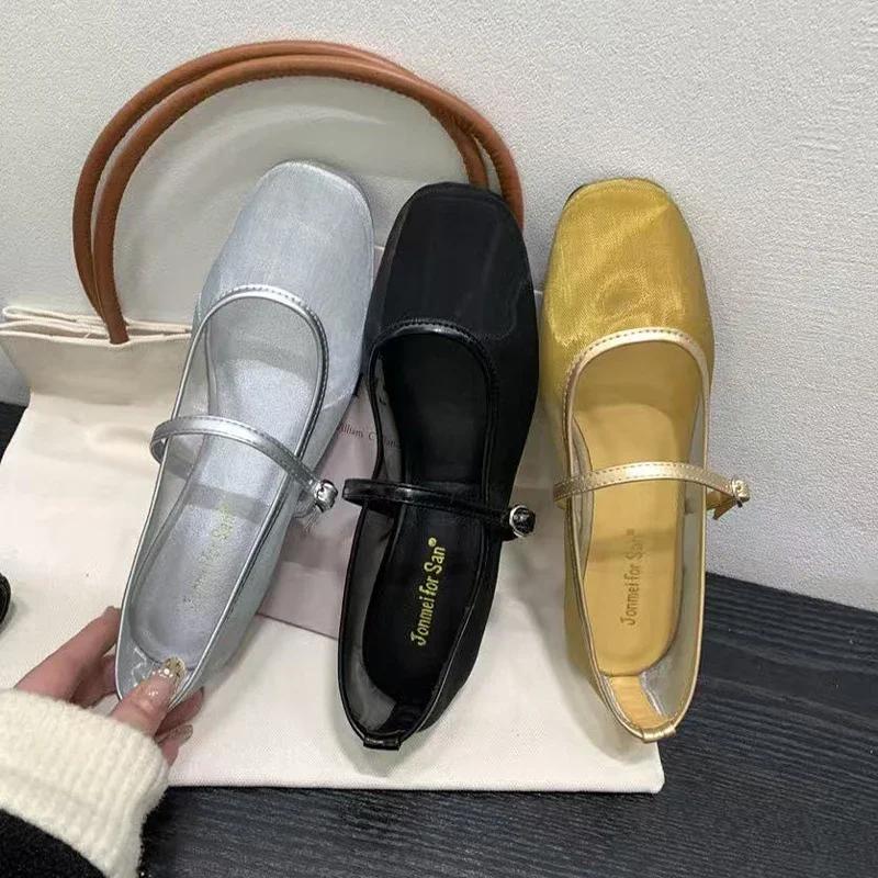 Flats Women Loafers Shoes Designer Casual Mesh Women's Sandals Summer 2025 Fashion Brand Sport Shoes New Cozy Sandalias De Muejr