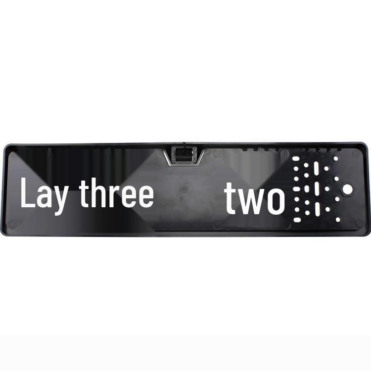 European License Plate Frame HD Night Vision Reversing Camera